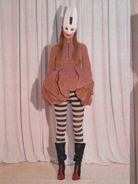 Anton Belinskiy Fall-Winter 2019 Collection Designer Corduroy Mini Dress